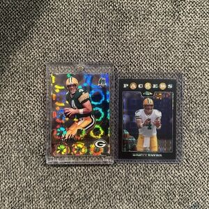 Green Bay Packers Brett Farve Lot (2)